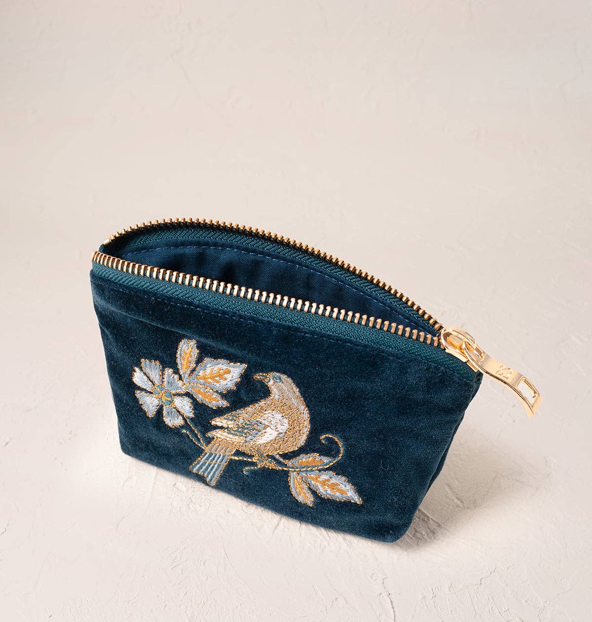 Elizabeth Scarlett Botanical Birds Coin Purse