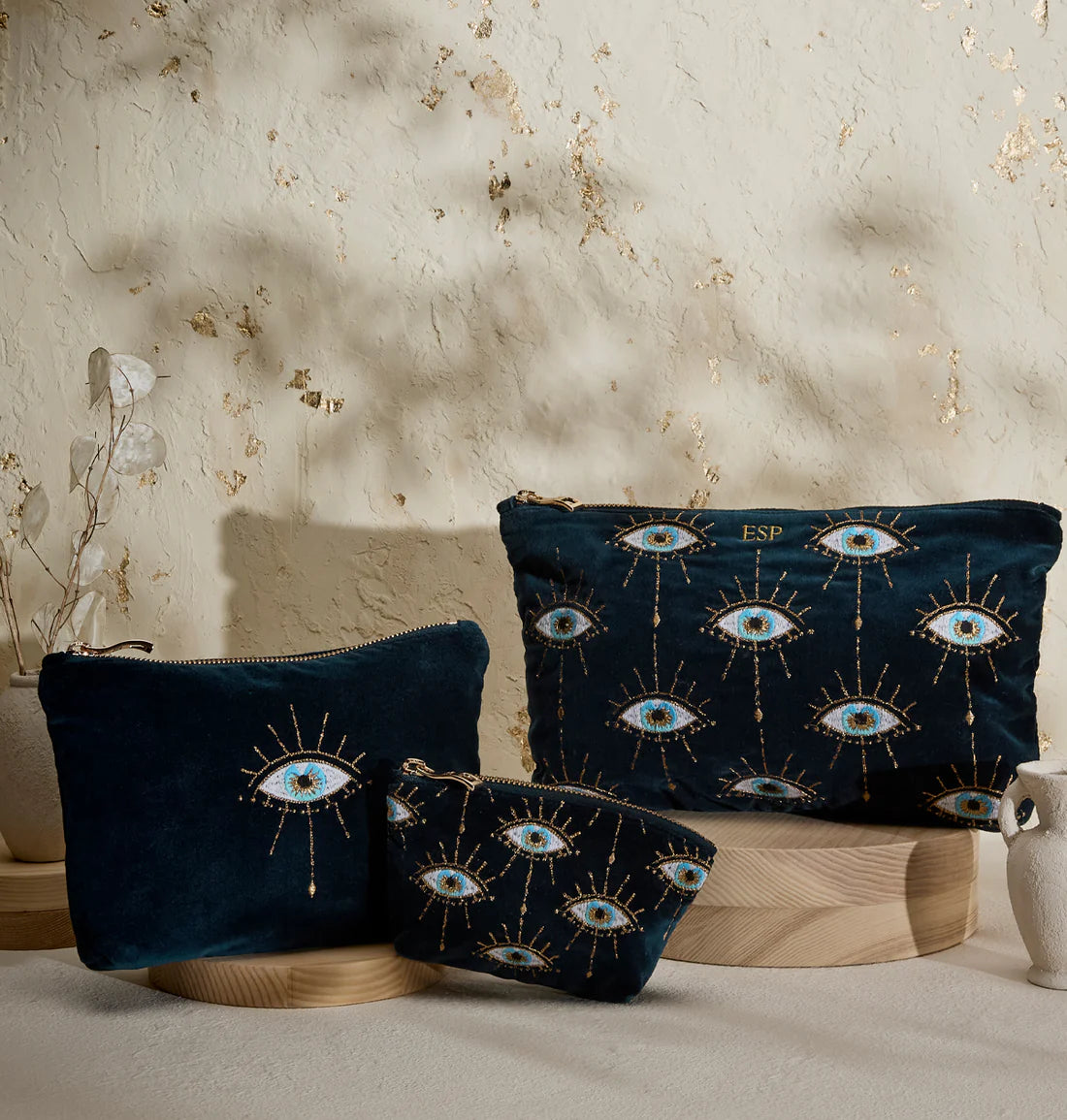 Elizabeth Scarlett Mystical Eye Mini Pouch