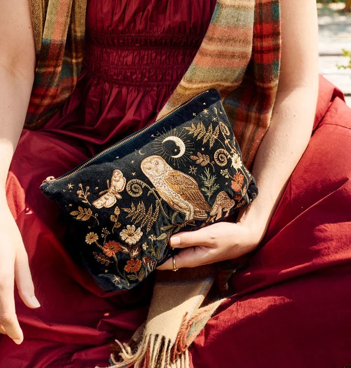 Elizabeth Scarlett - Mystical Owl Everyday Pouch