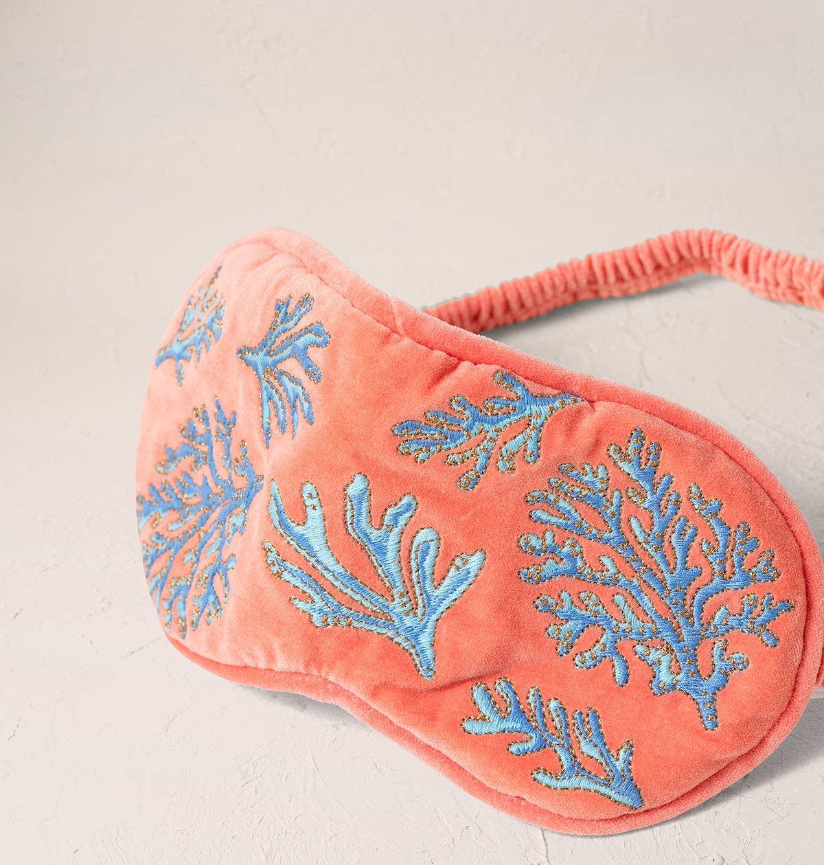 Elizabeth Scarlett Coral Eye Mask