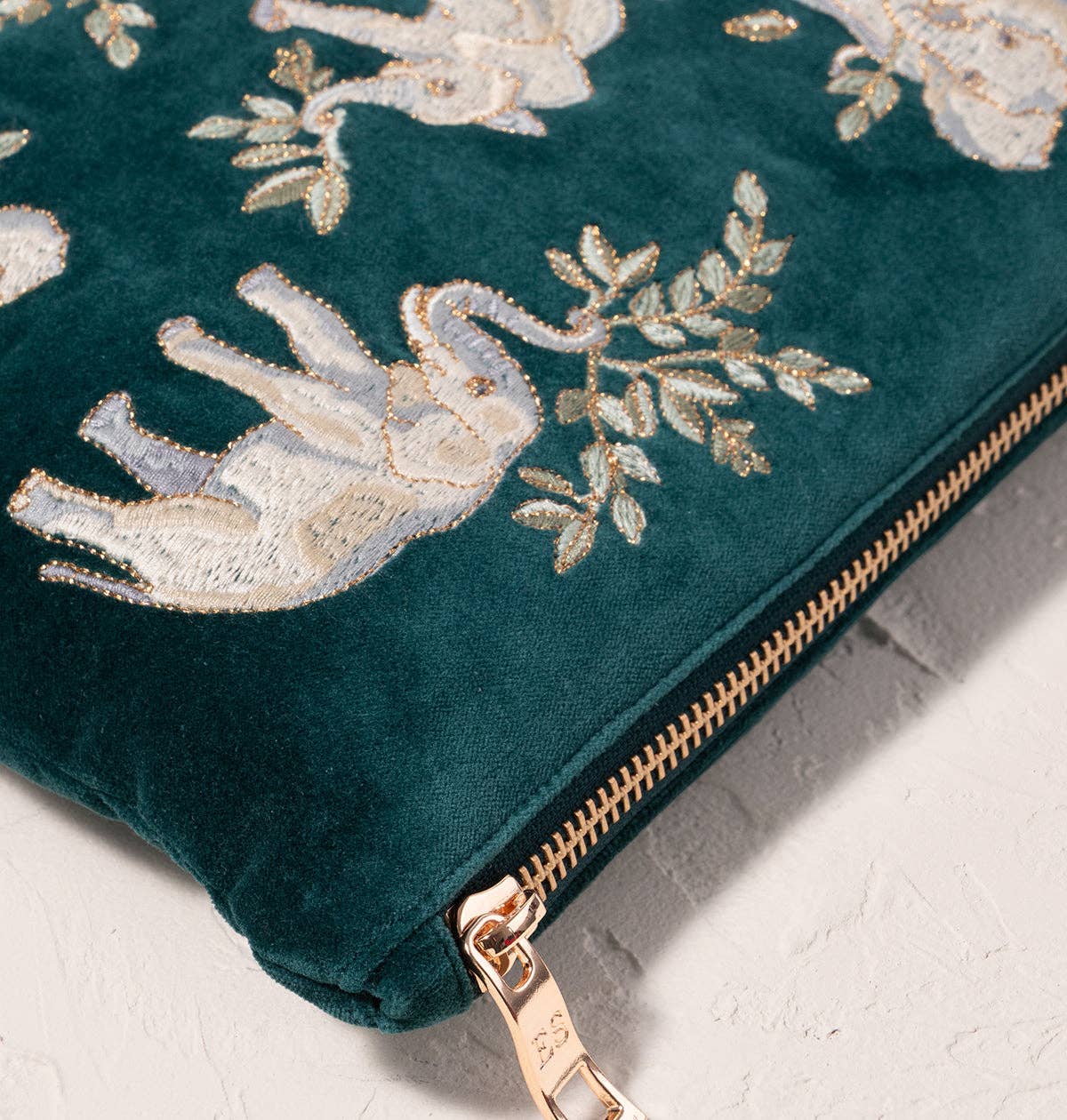 Elizabeth Scarlett Elephant Herd Everyday Pouch