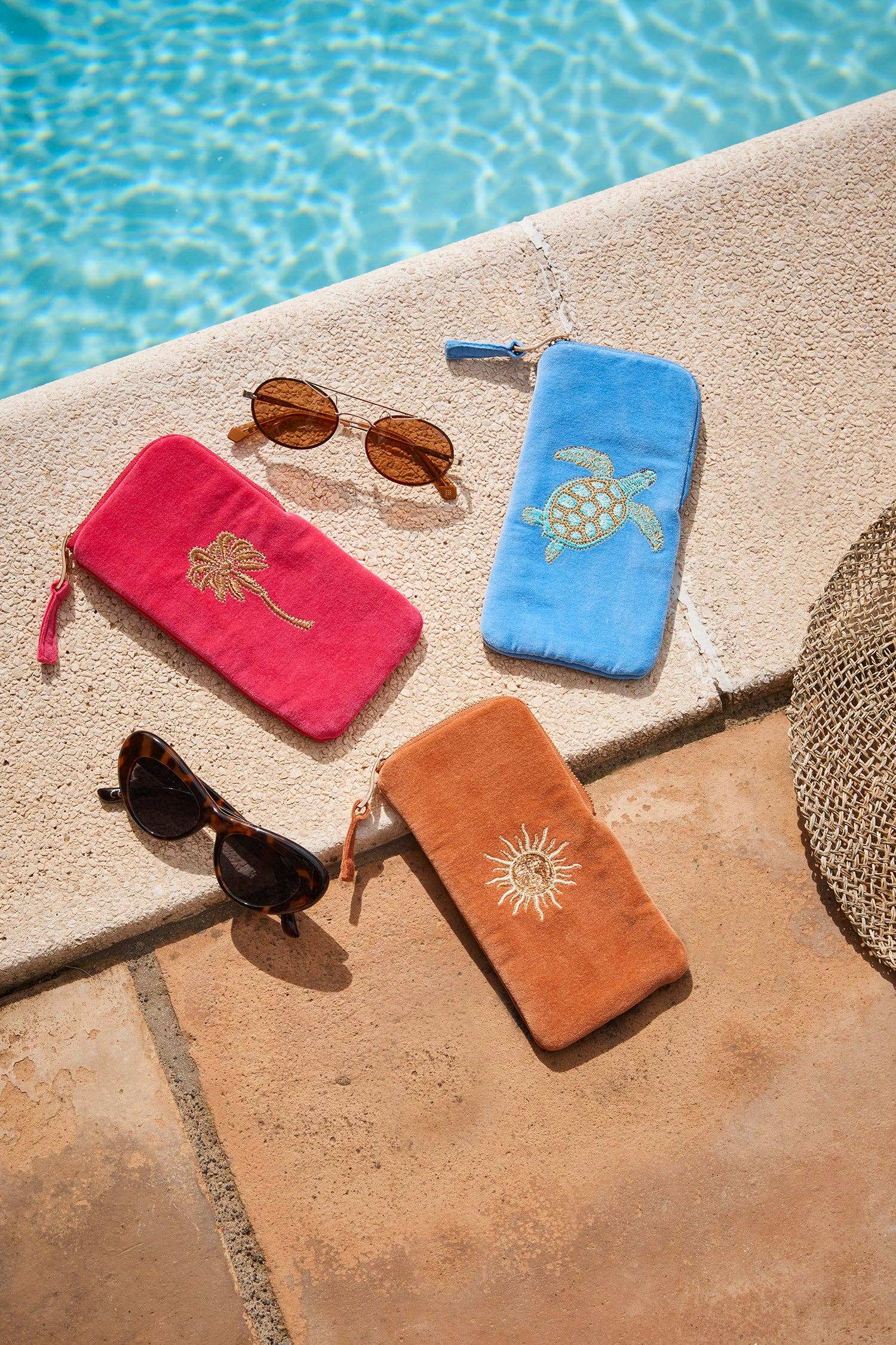 Elizabeth Scarlett Sun Goddess Glasses Case