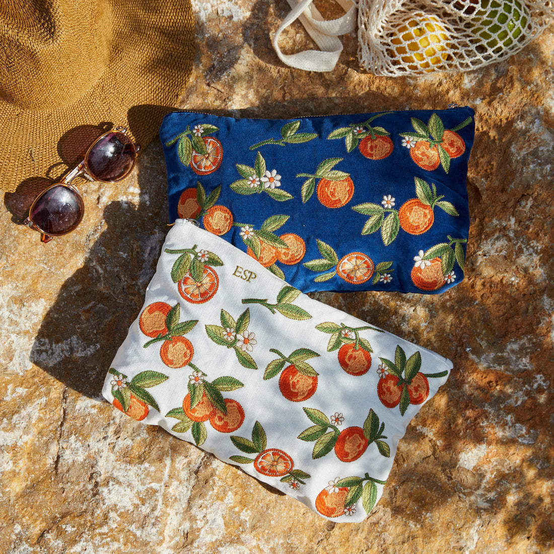 Elizabeth Scarlett Orange Blossom Everyday Pouch