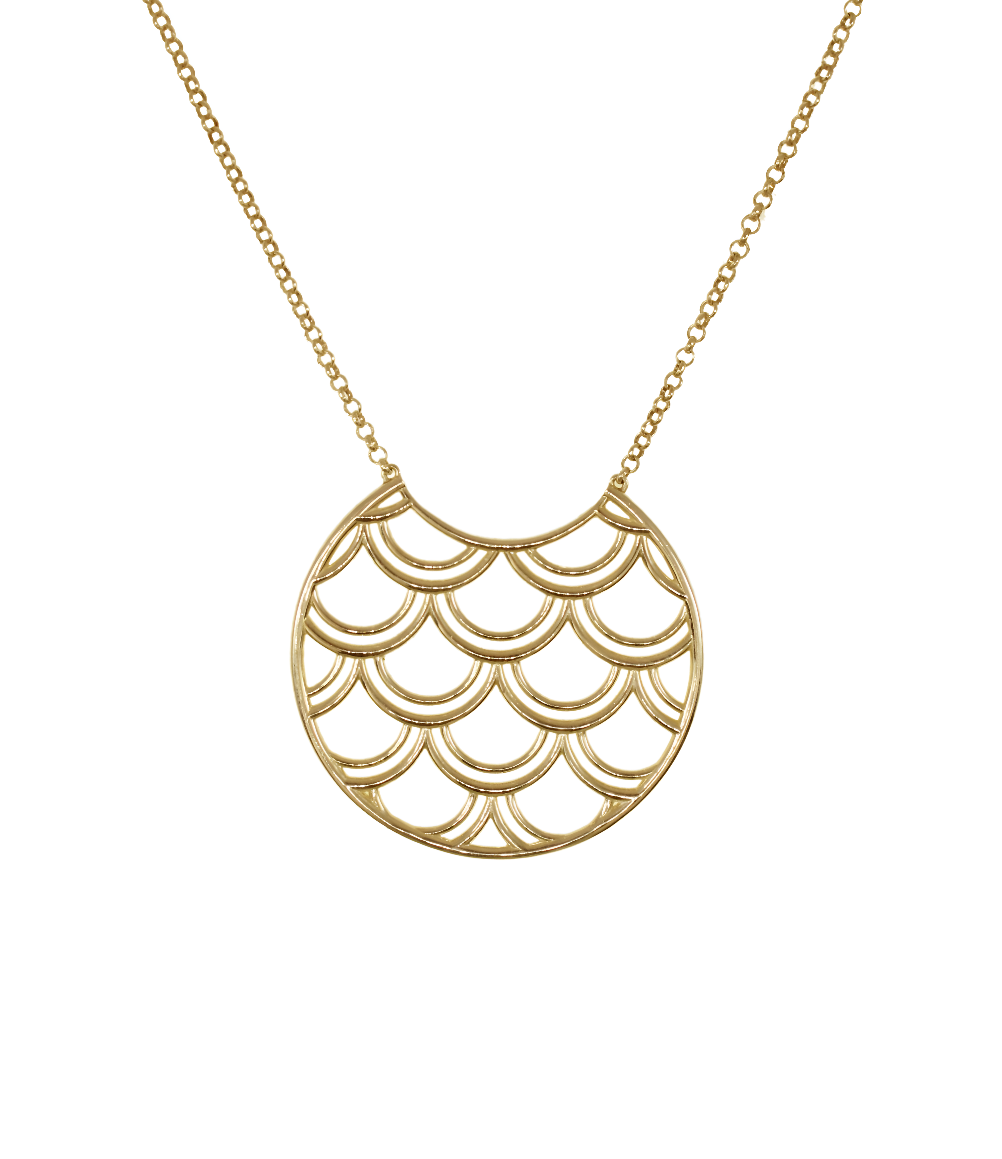 Tidal Scale Necklace