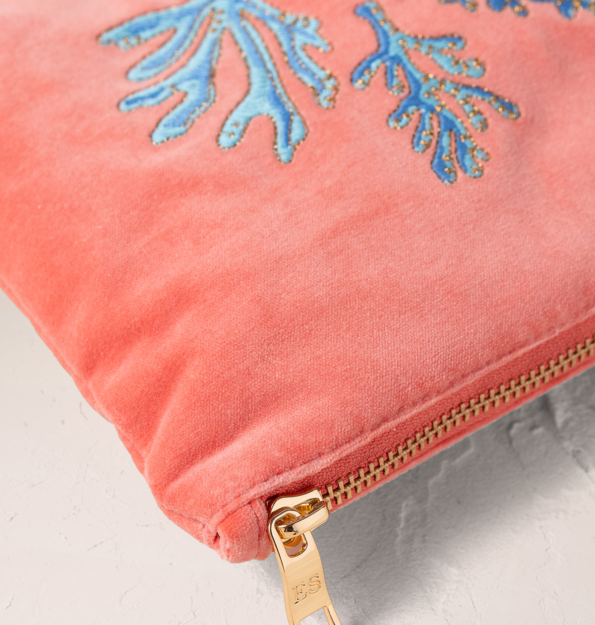 Elizabeth Scarlett Coral Reef Mini Pouch