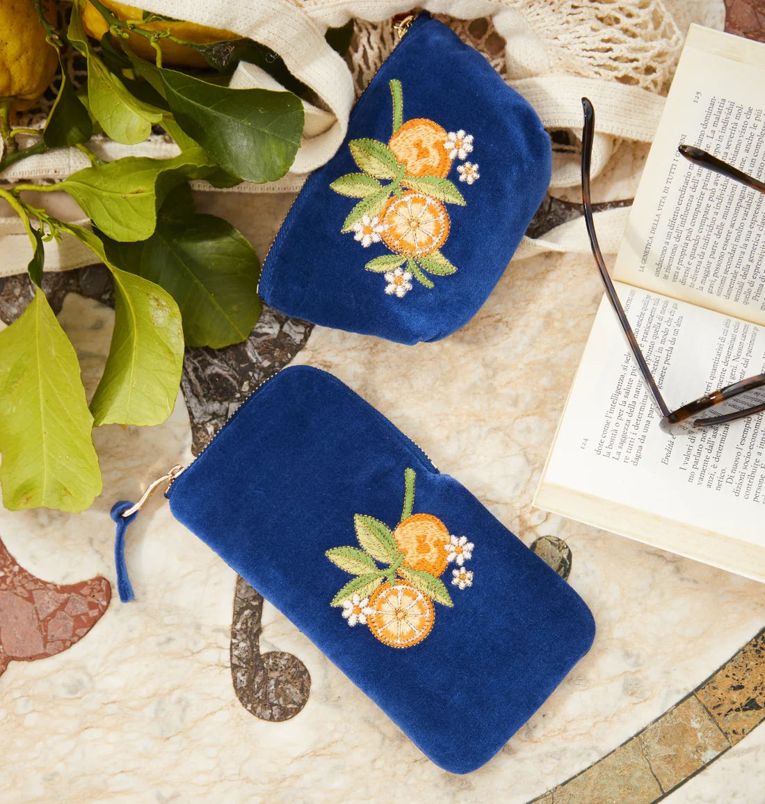 Elizabeth Scarlett Orange Blossom Coin Purse