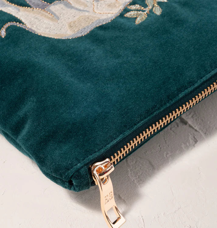Elizabeth Scarlett Elephant Herd Mini Pouch