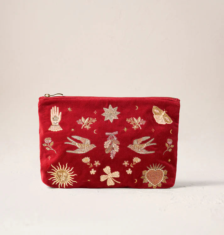 Elizabeth Scarlett Golden Trinkets Everyday Pouch