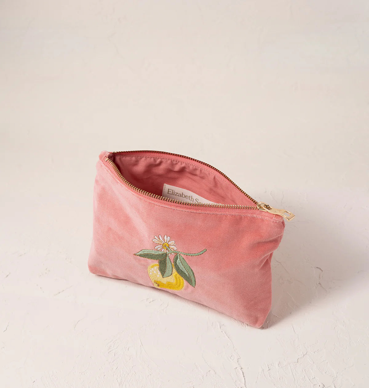 Elizabeth Scarlett Lemon Blossom Mini Pouch