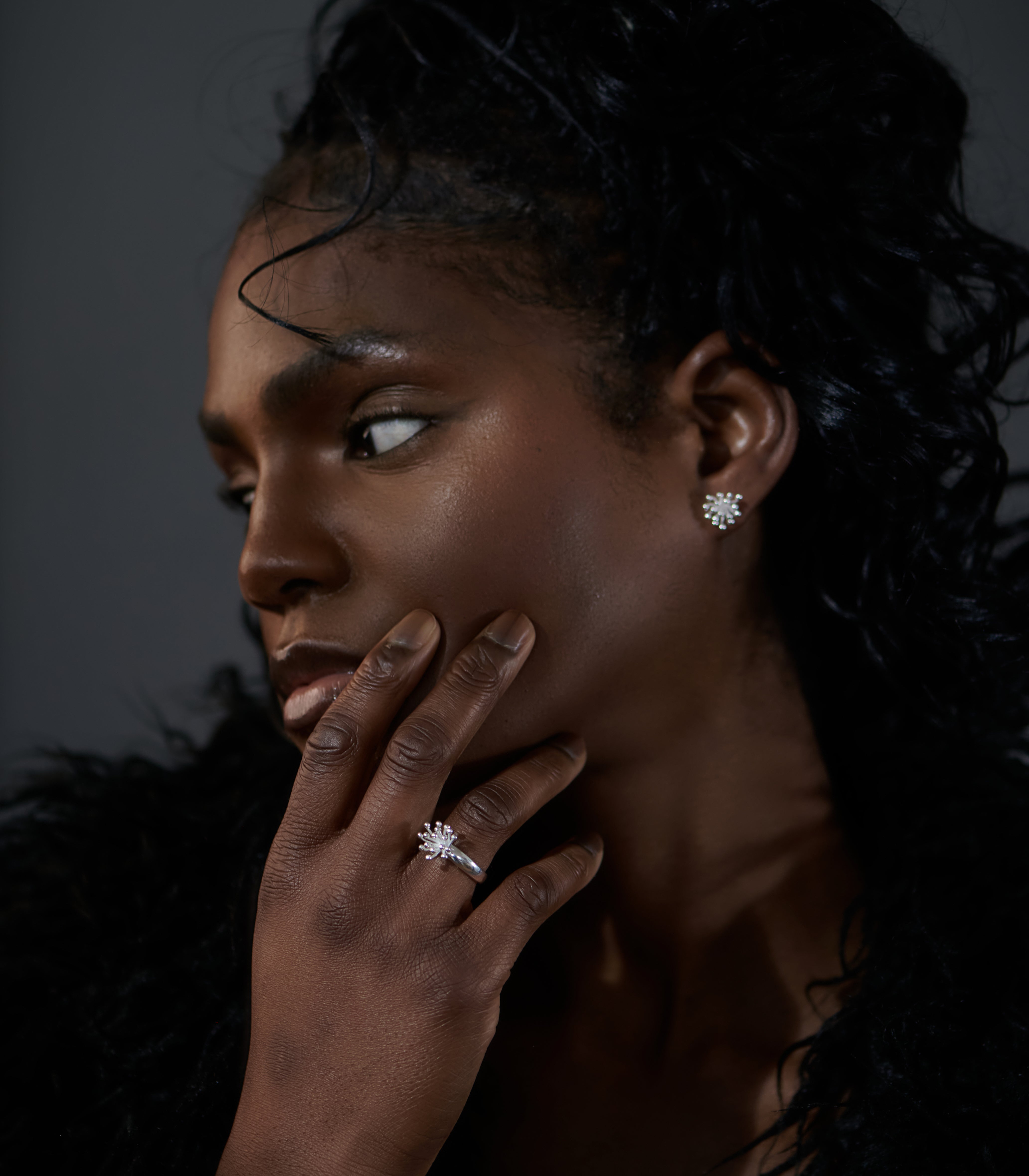 Heather Bloom Mini Ring