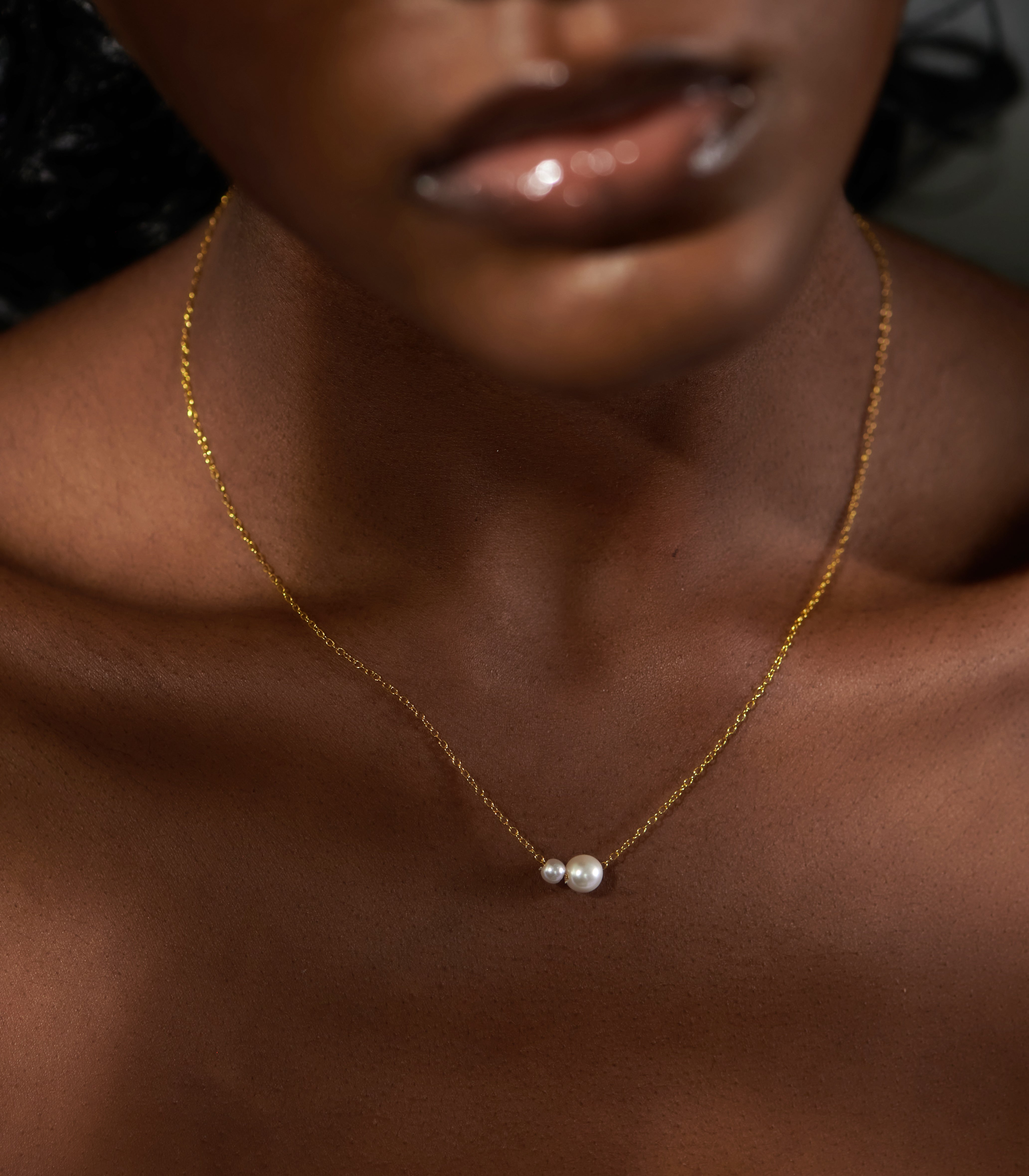 Twin Pearl Necklace