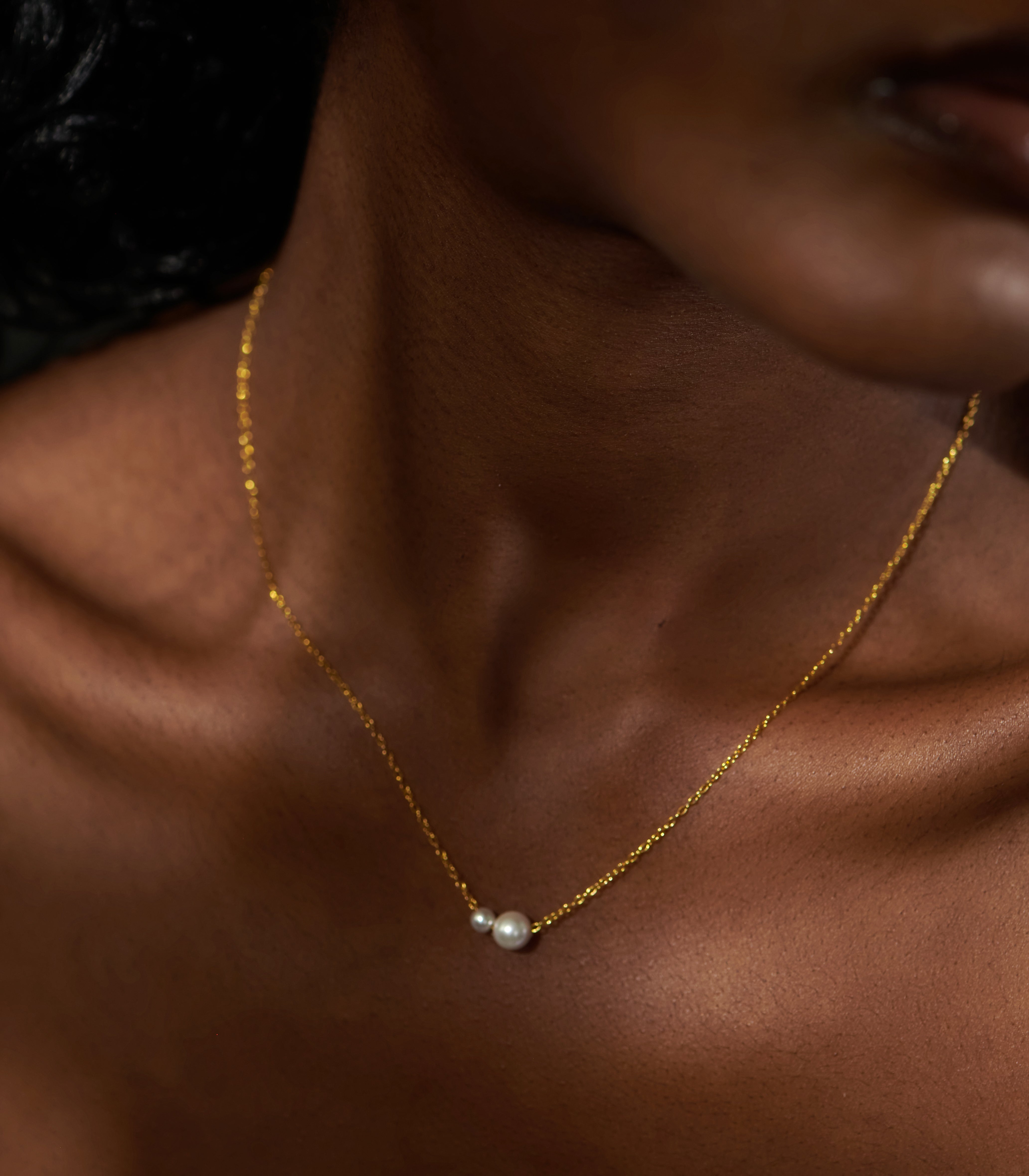 Twin Pearl Necklace