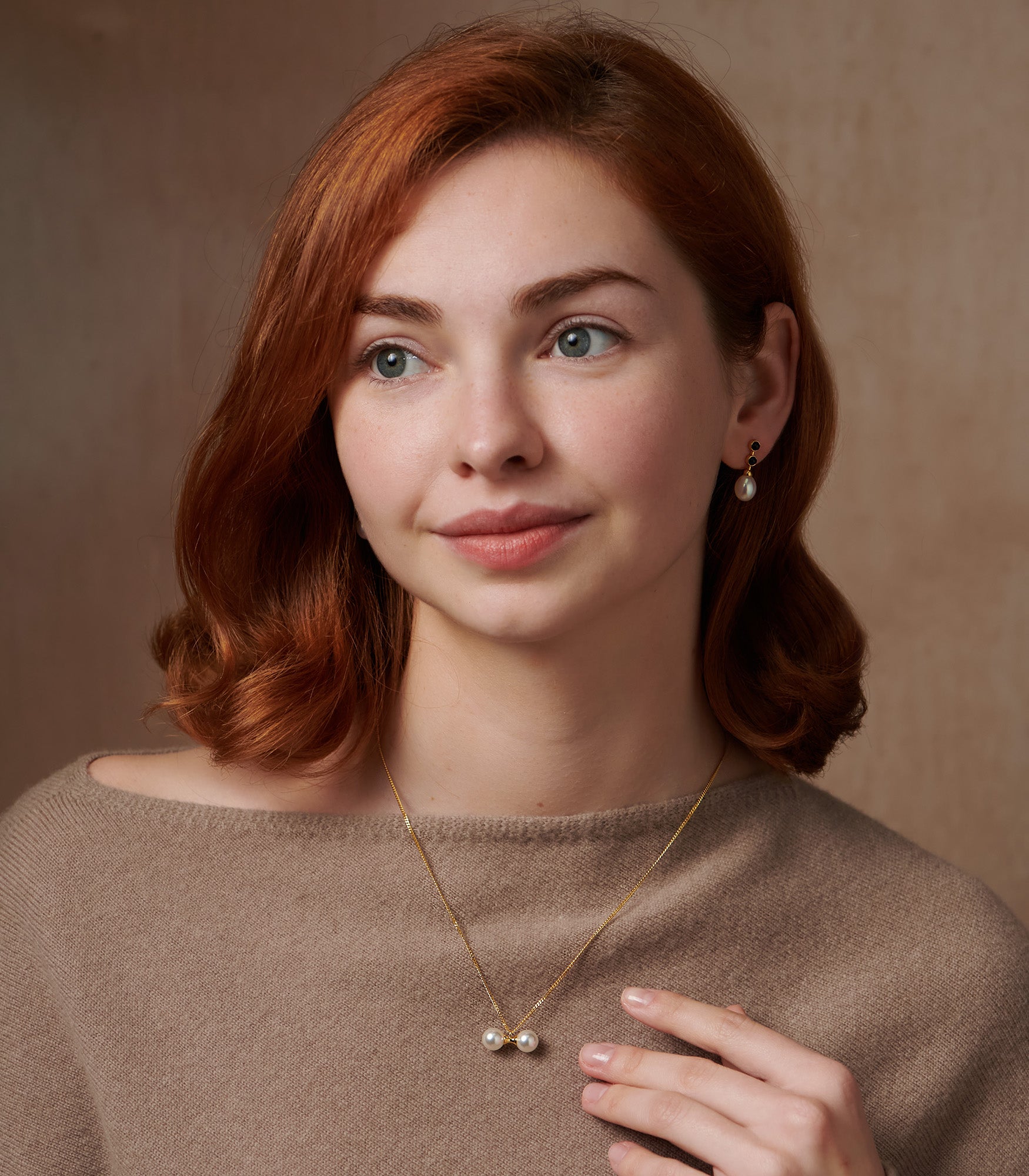 Maat Mother Shell Pearl Necklace