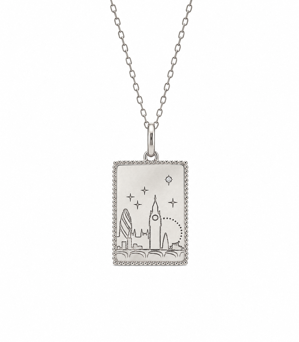 From London With Love Postcard Necklace