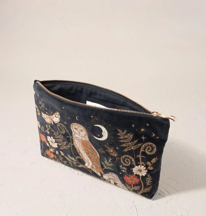 Elizabeth Scarlett - Mystical Owl Everyday Pouch