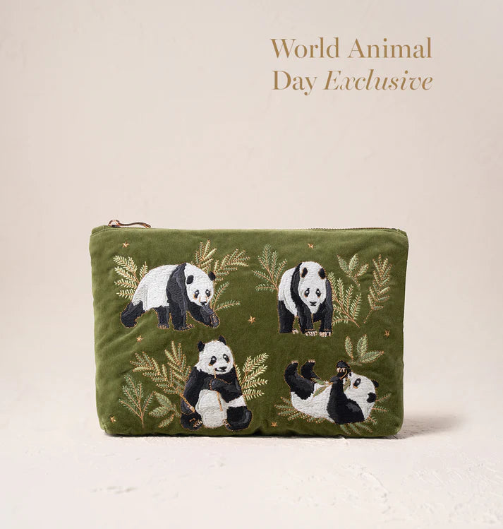 Elizabeth Scarlett Pandas Everyday Pouch