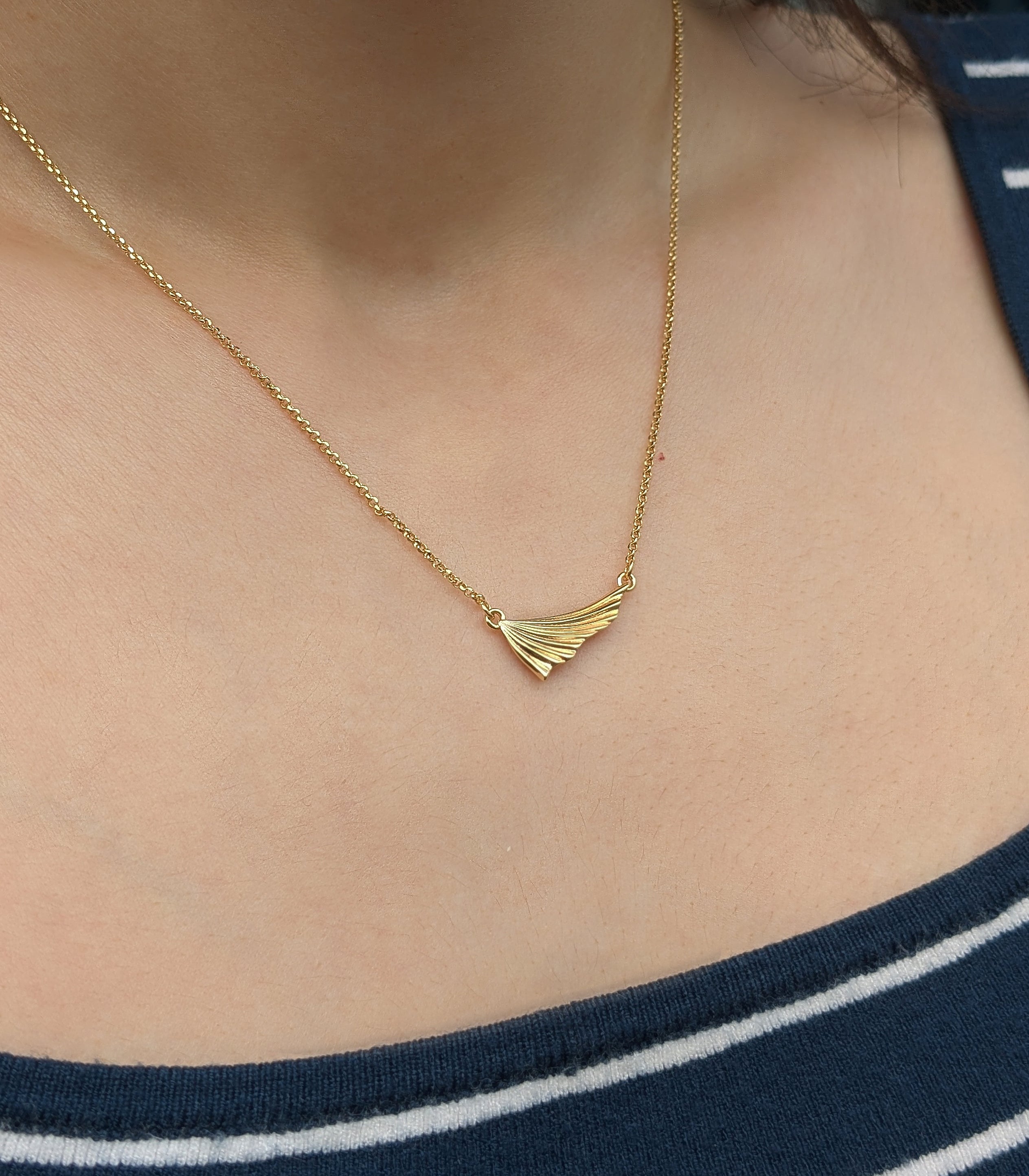 Selkie Fish Fin Mini Necklace