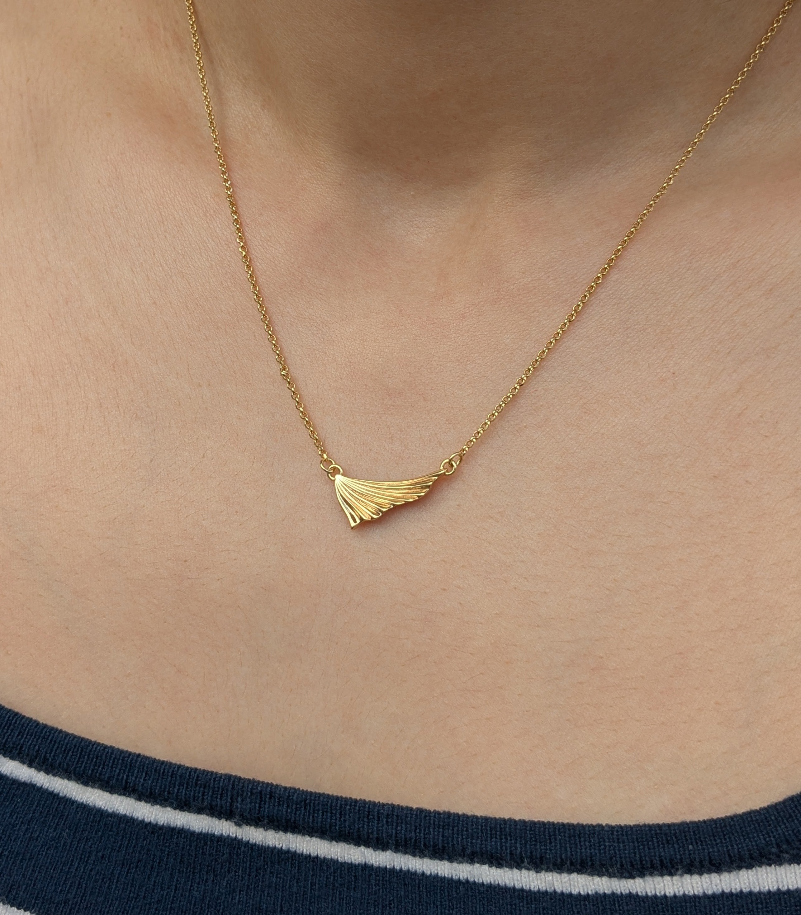 Selkie Fish Fin Mini Necklace