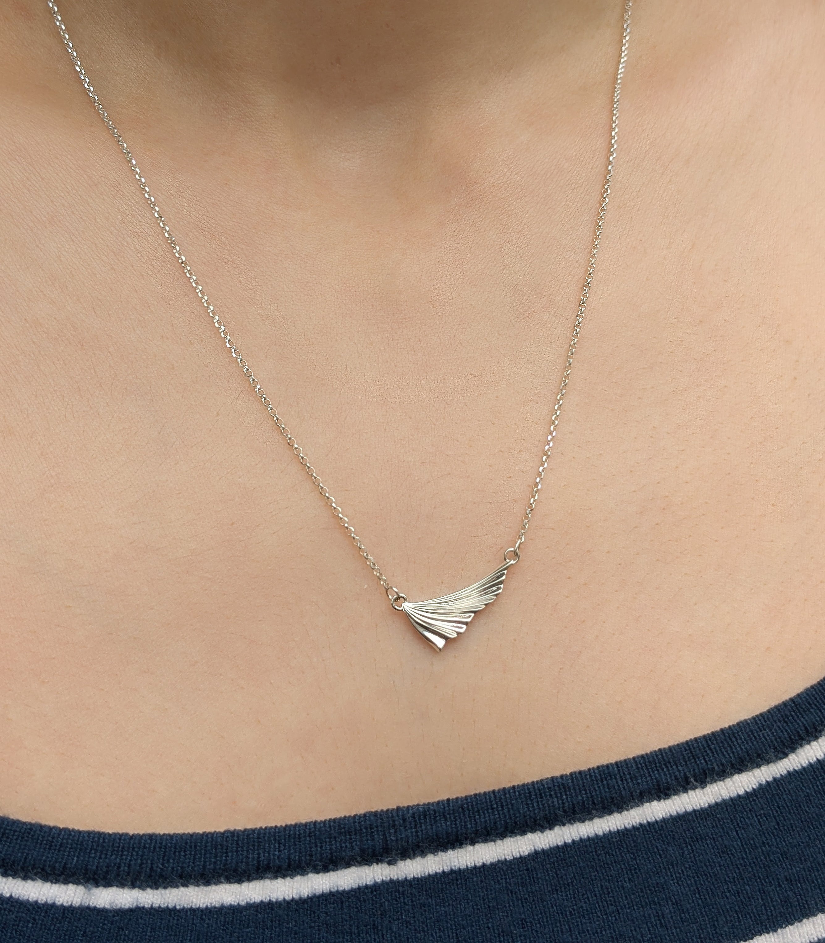 Selkie Fish Fin Mini Necklace