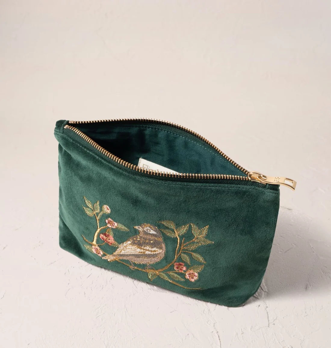 Elizabeth Scarlett Songbirds Secret Garden Mini Pouch