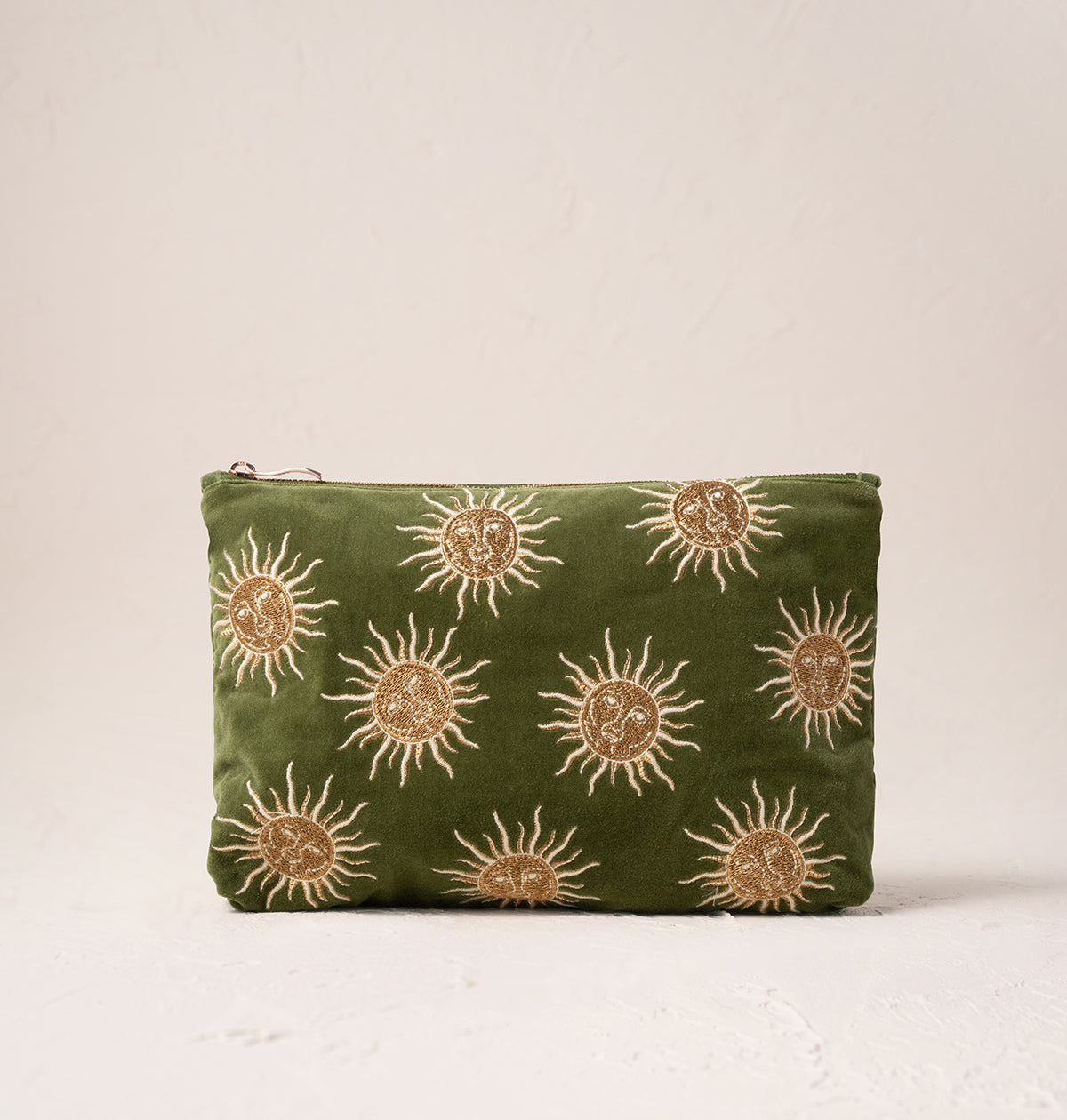 Elizabeth Scarlett Sun Goddess Everyday Pouch - Fern Green