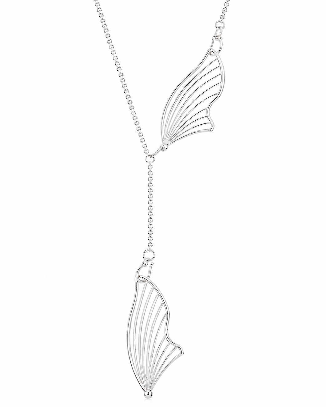 Tidal Fish Fin Necklace