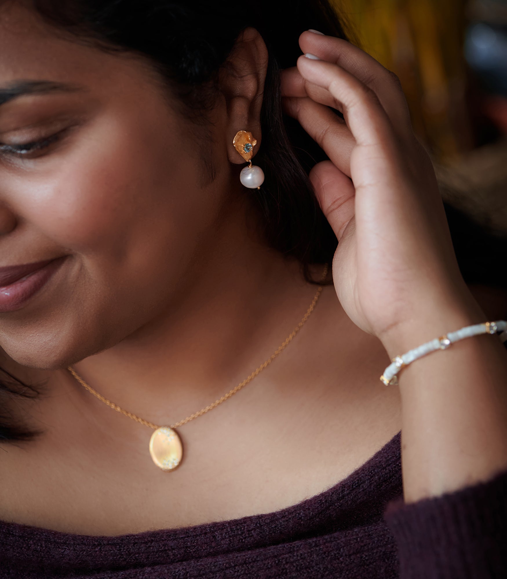 Toul Pearl Earrings