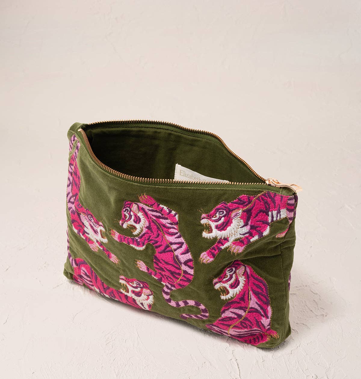 Elizabeth Scarlett Wild Tiger Everyday Pouch