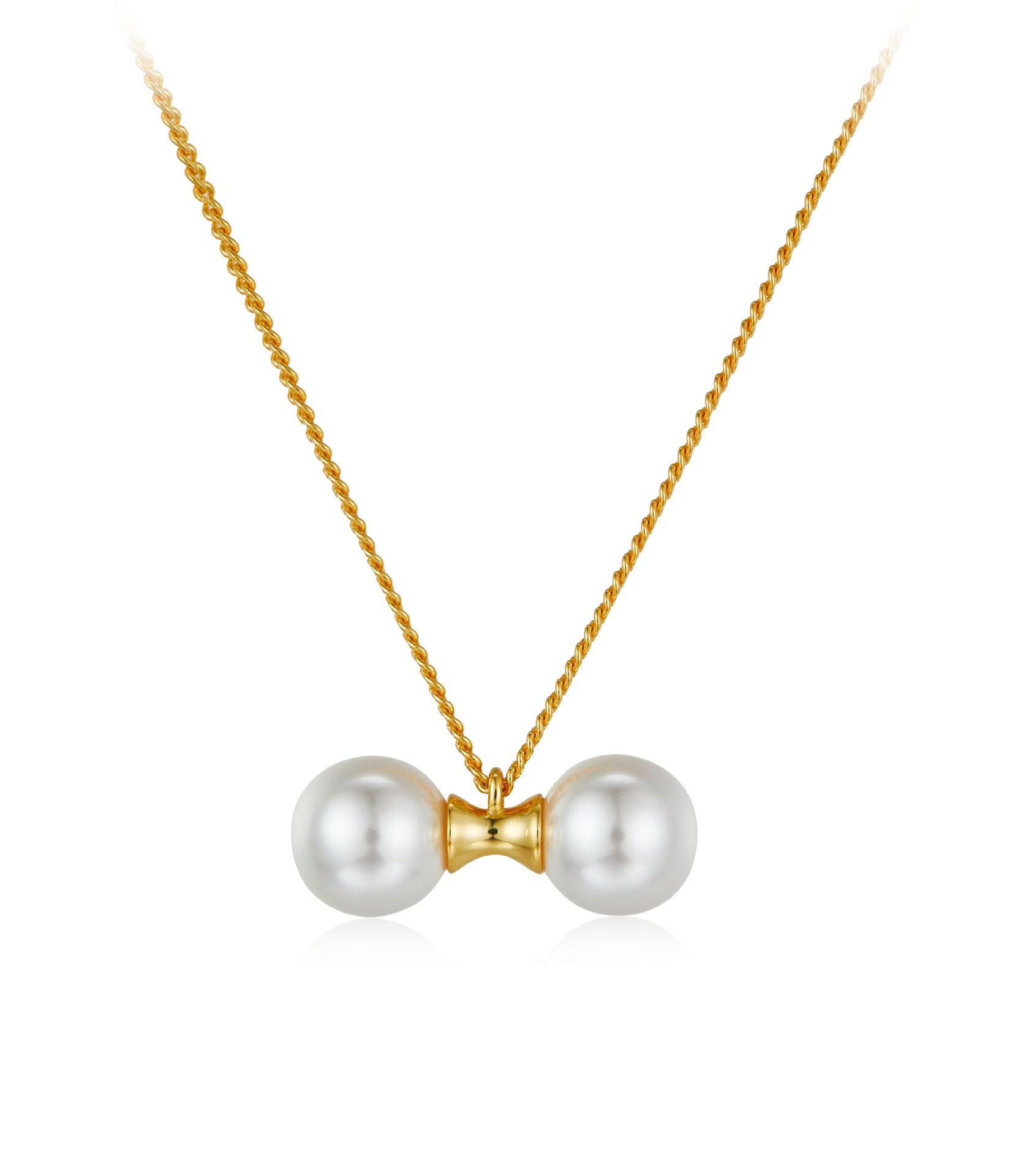 Maat Mother Shell Pearl Necklace