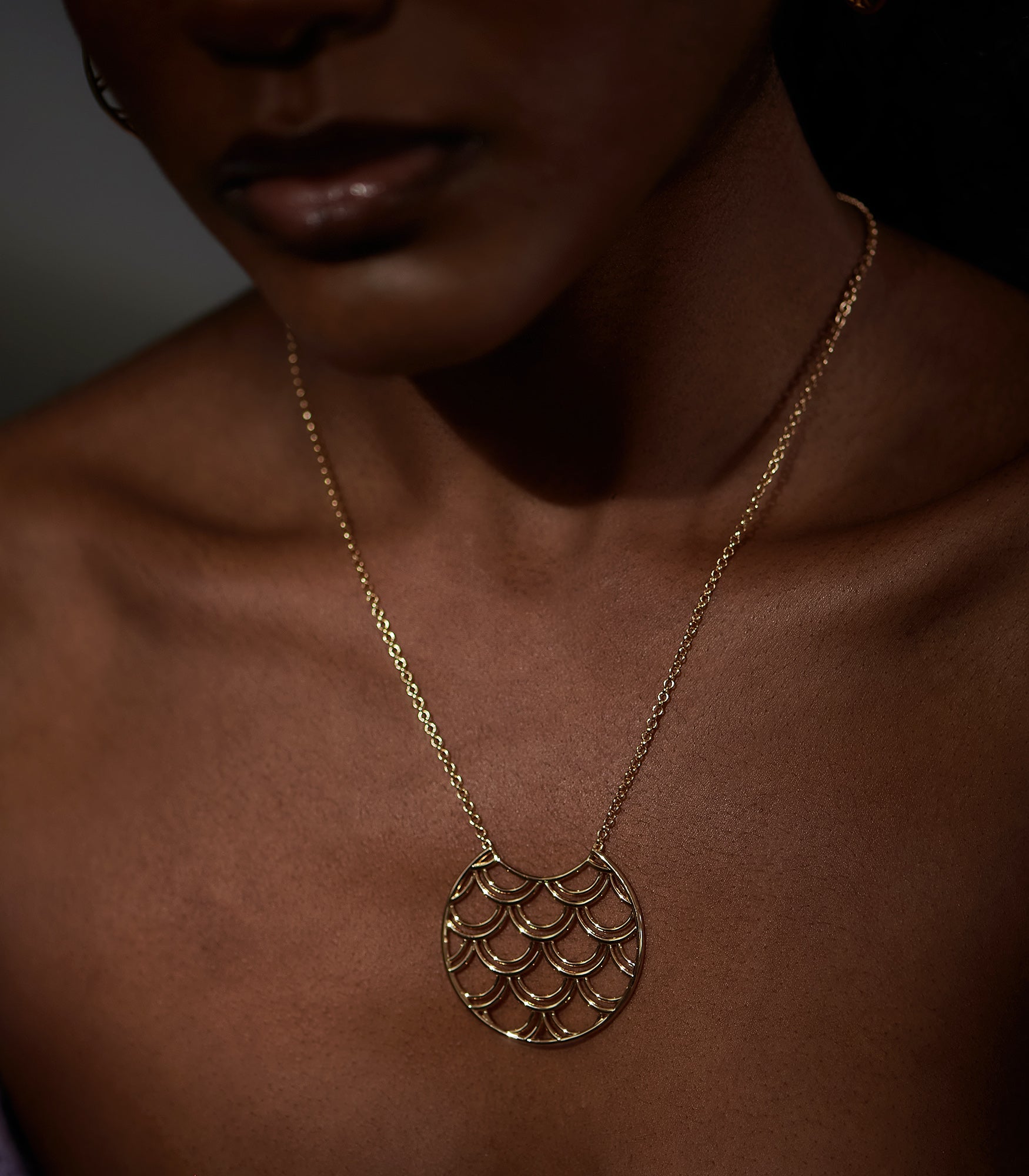 Tidal Scale Necklace