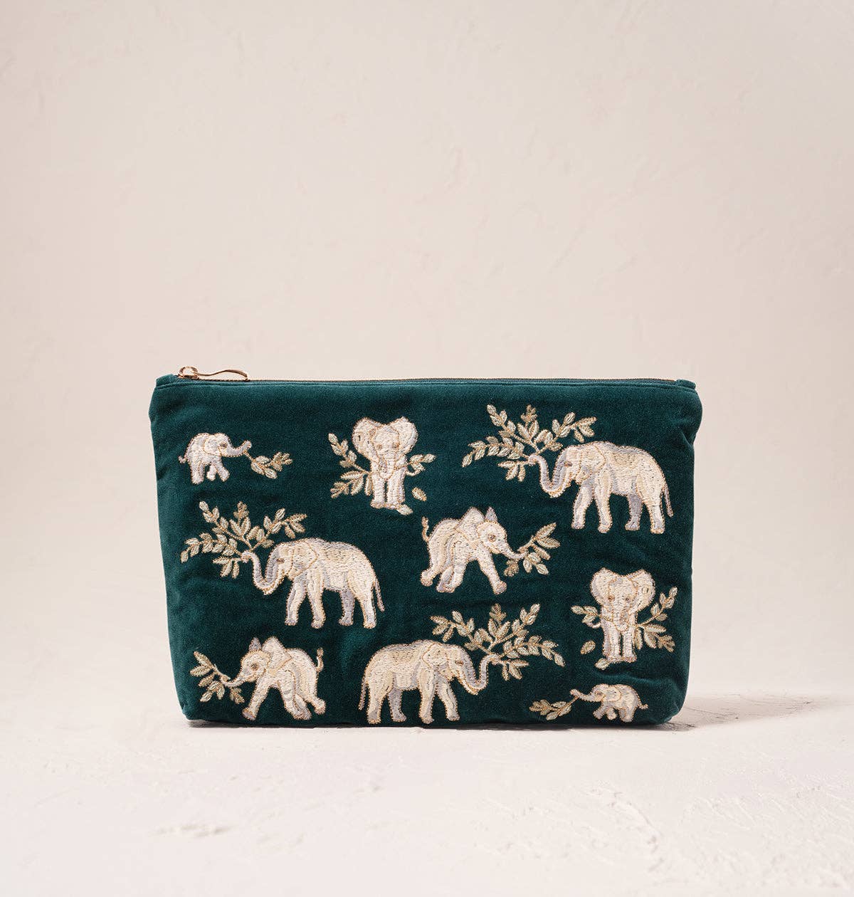Elizabeth Scarlett Elephant Herd Everyday Pouch