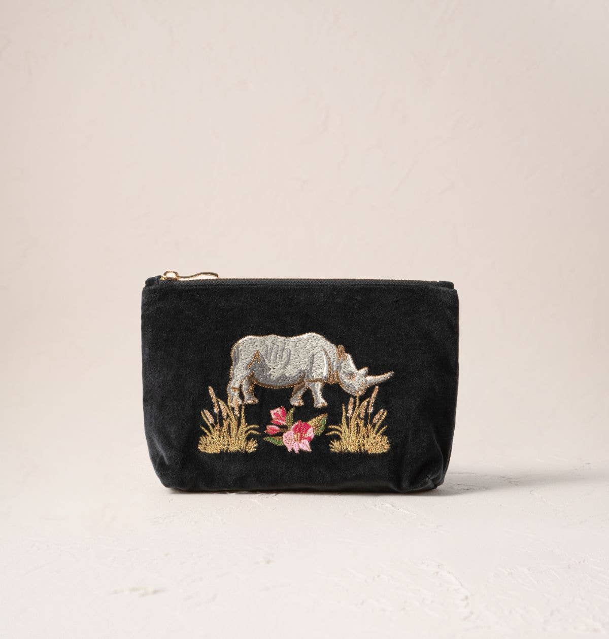 Elizabeth Scarlett Wild Rhino Mini Pouch