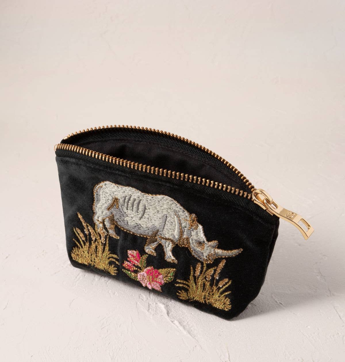 Elizabeth Scarlett Wild Rhino Coin Purse