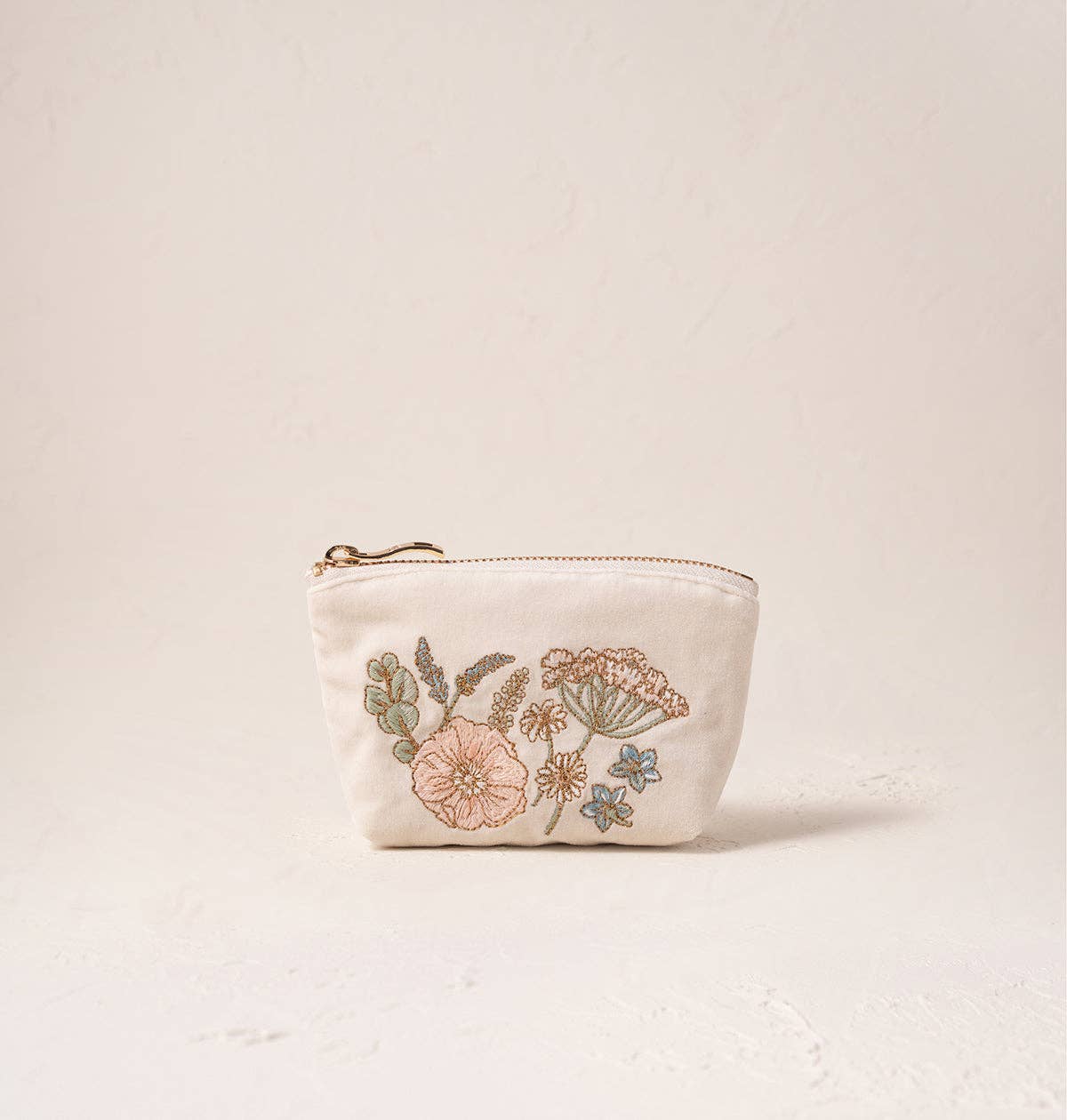 Elizabeth Scarlett Pressed Flowers Bridesmaid Coin Purse