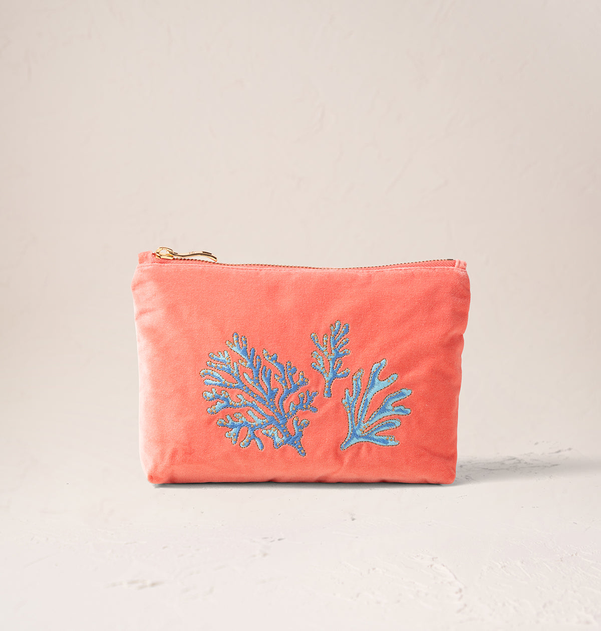 Elizabeth Scarlett Coral Reef Mini Pouch