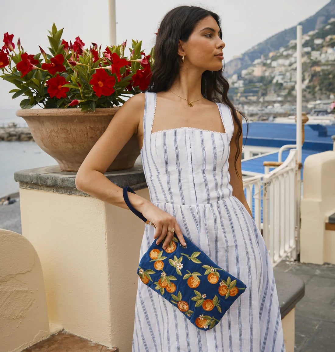 Elizabeth Scarlett Orange Blossom Everyday Pouch