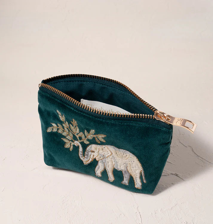 Elizabeth Scarlett Elephant Herd Coin Purse