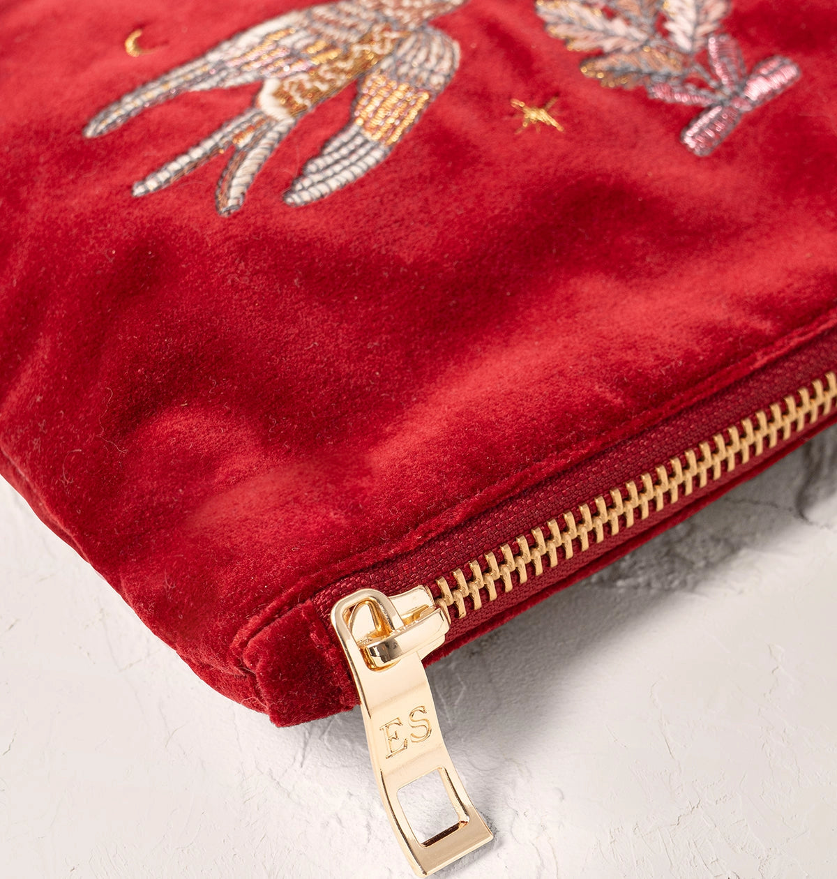 Elizabeth Scarlett Golden Trinkets Mini Pouch