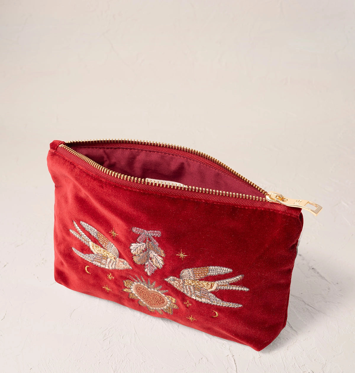 Elizabeth Scarlett Golden Trinkets Mini Pouch