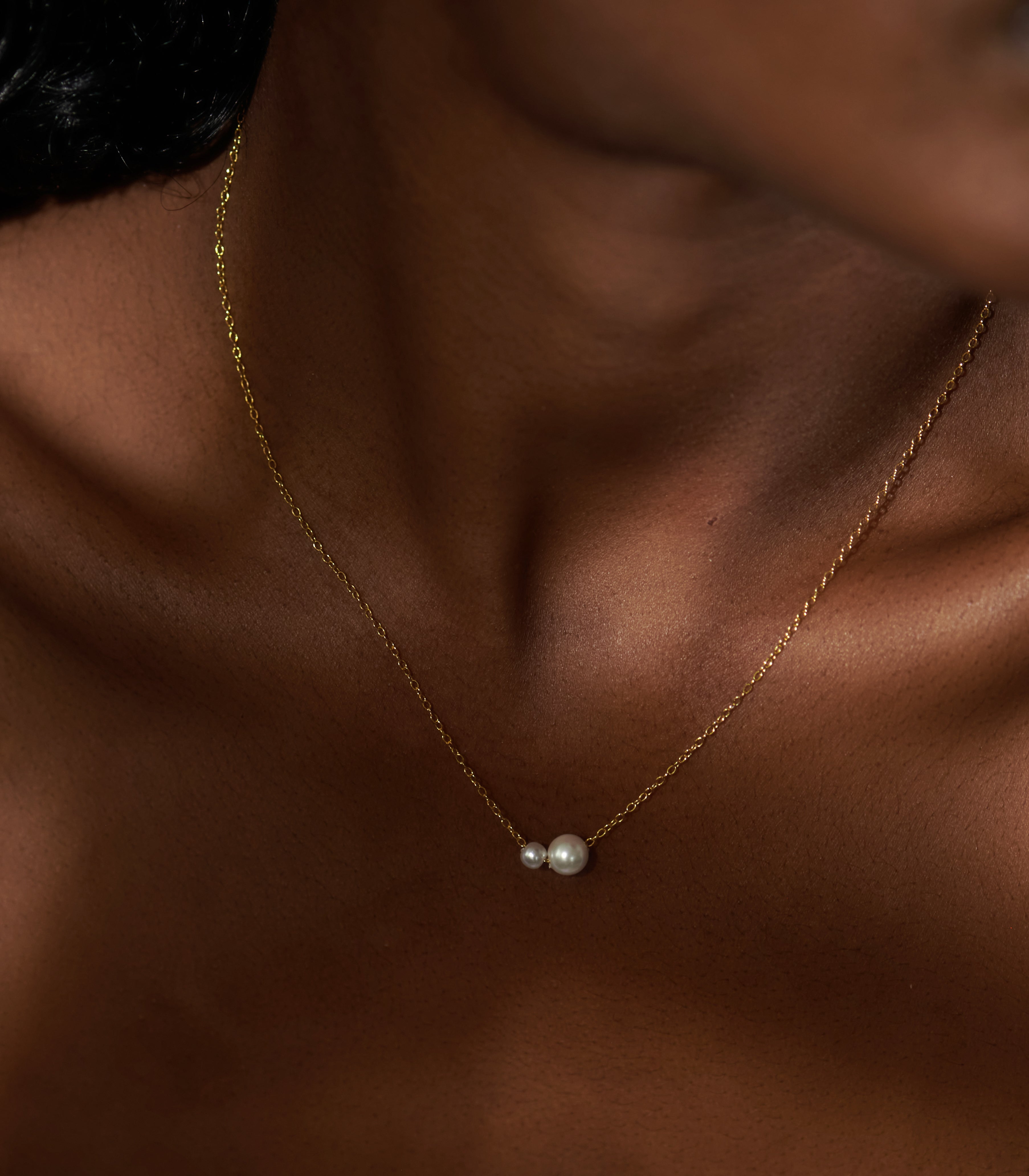Twin Pearl Necklace