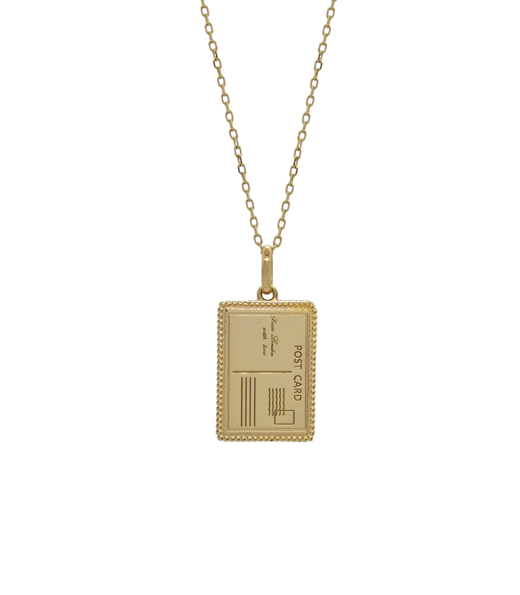 From London With Love Postcard Necklace