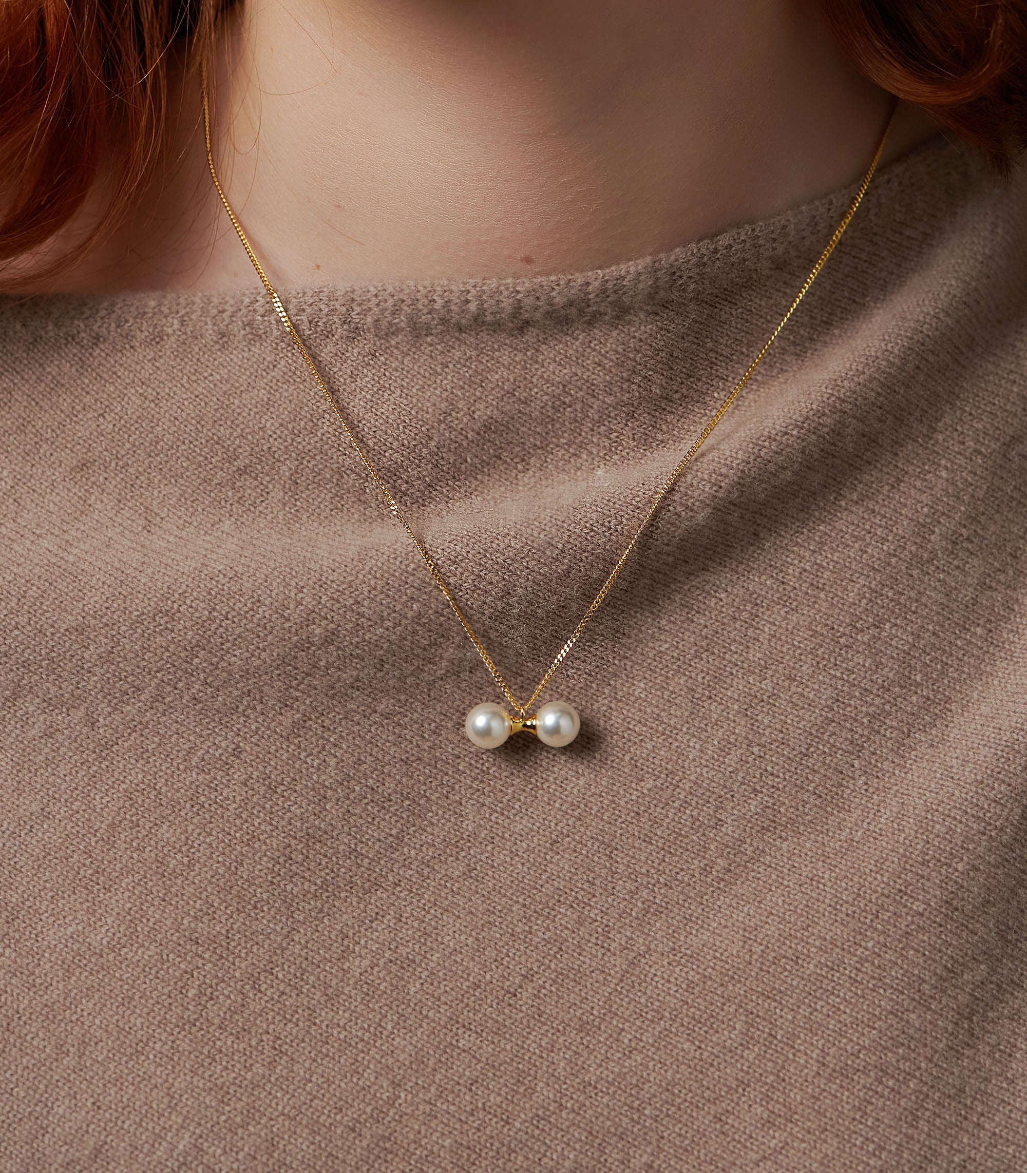 Maat Mother Shell Pearl Necklace