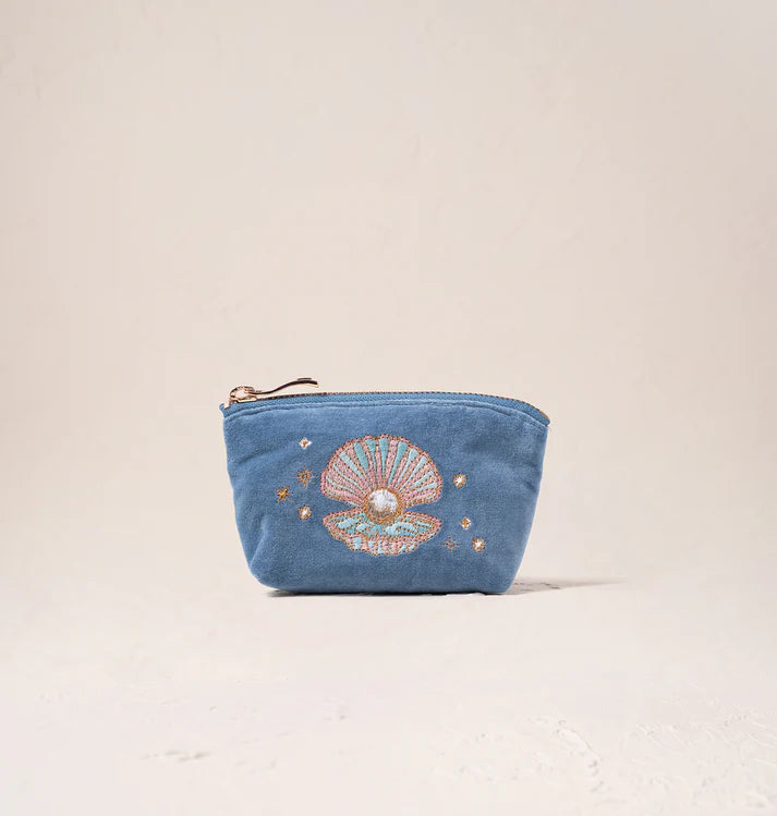 Elizabeth Scarlett Pearl Shell Coin Purse