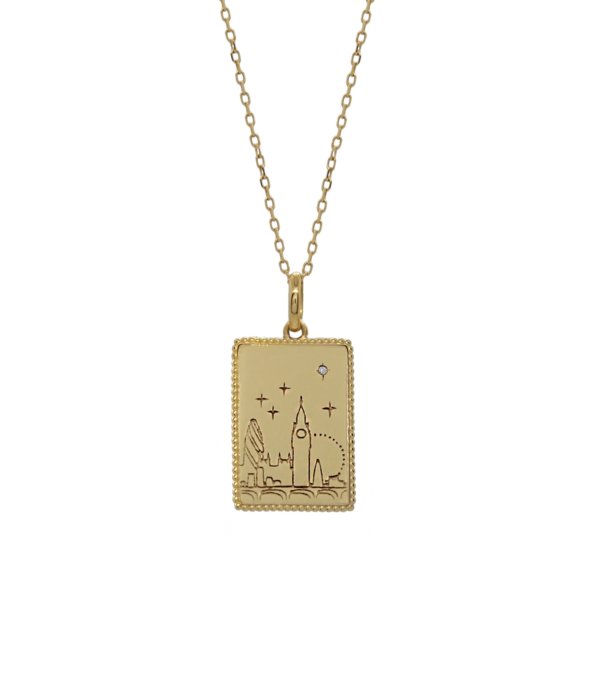 From London With Love Postcard Necklace