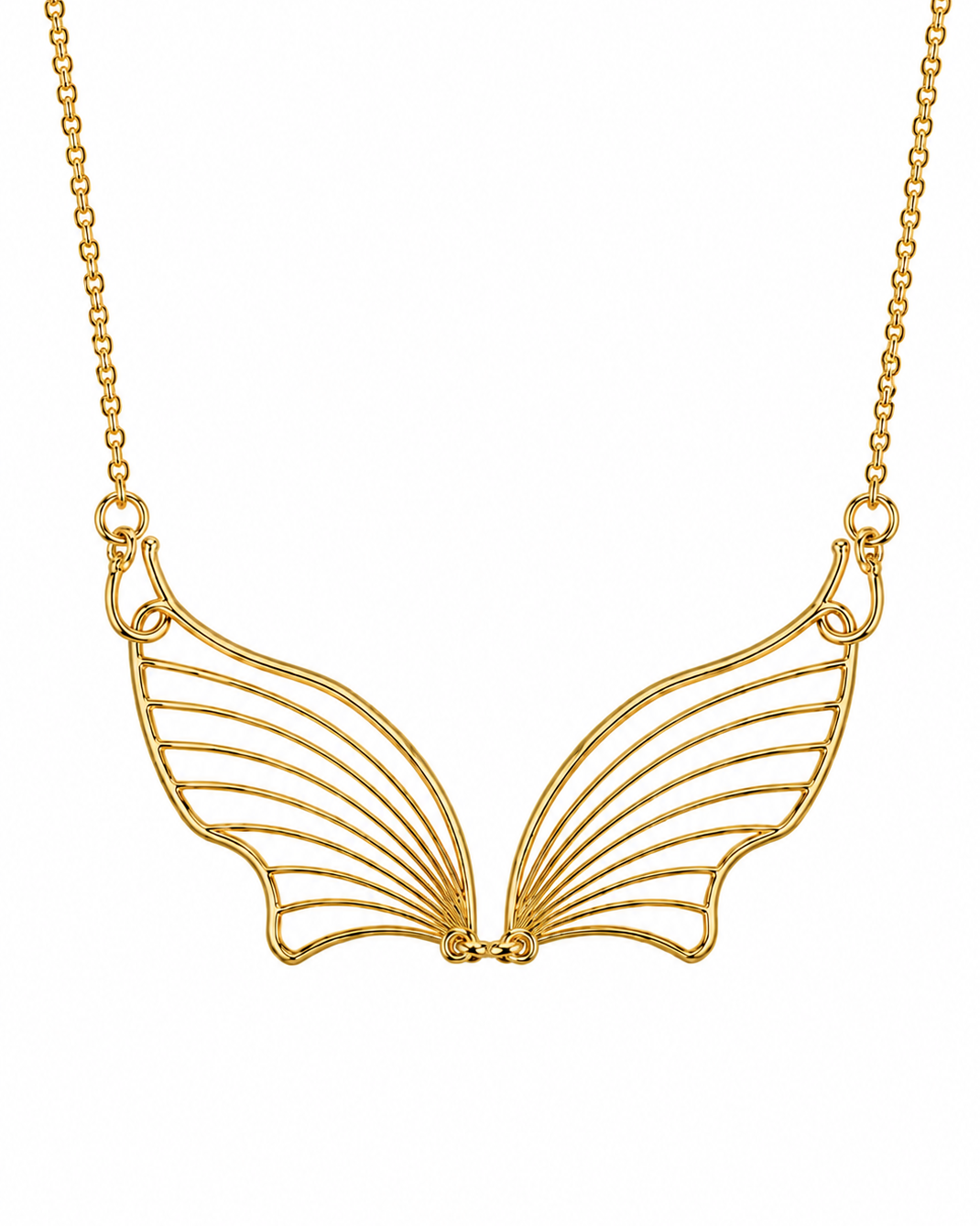 Tidal Fish Fin Necklace