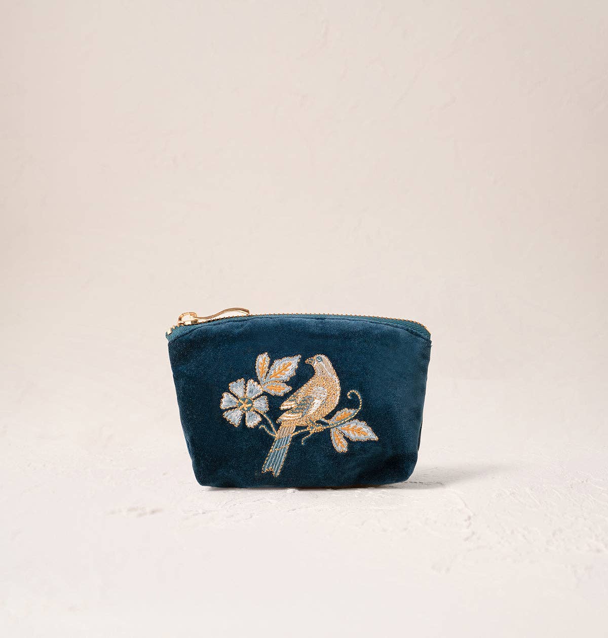 Elizabeth Scarlett Botanical Birds Coin Purse