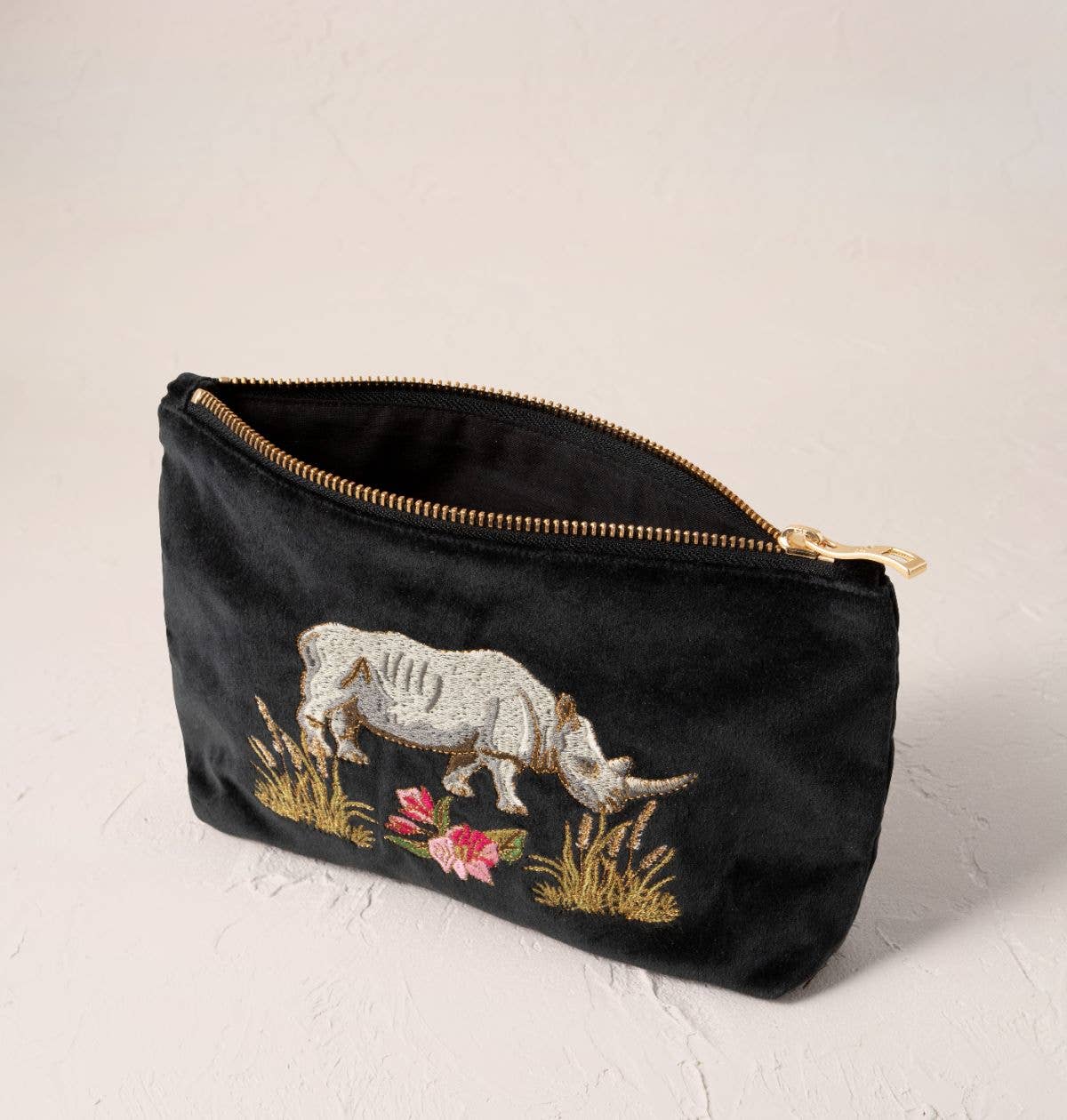 Elizabeth Scarlett Wild Rhino Mini Pouch