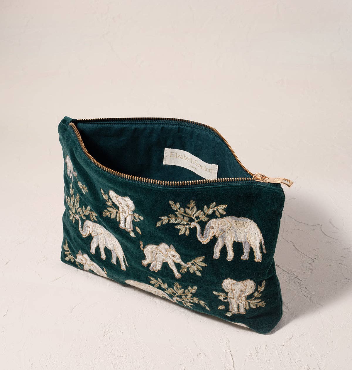 Elizabeth Scarlett Elephant Herd Everyday Pouch