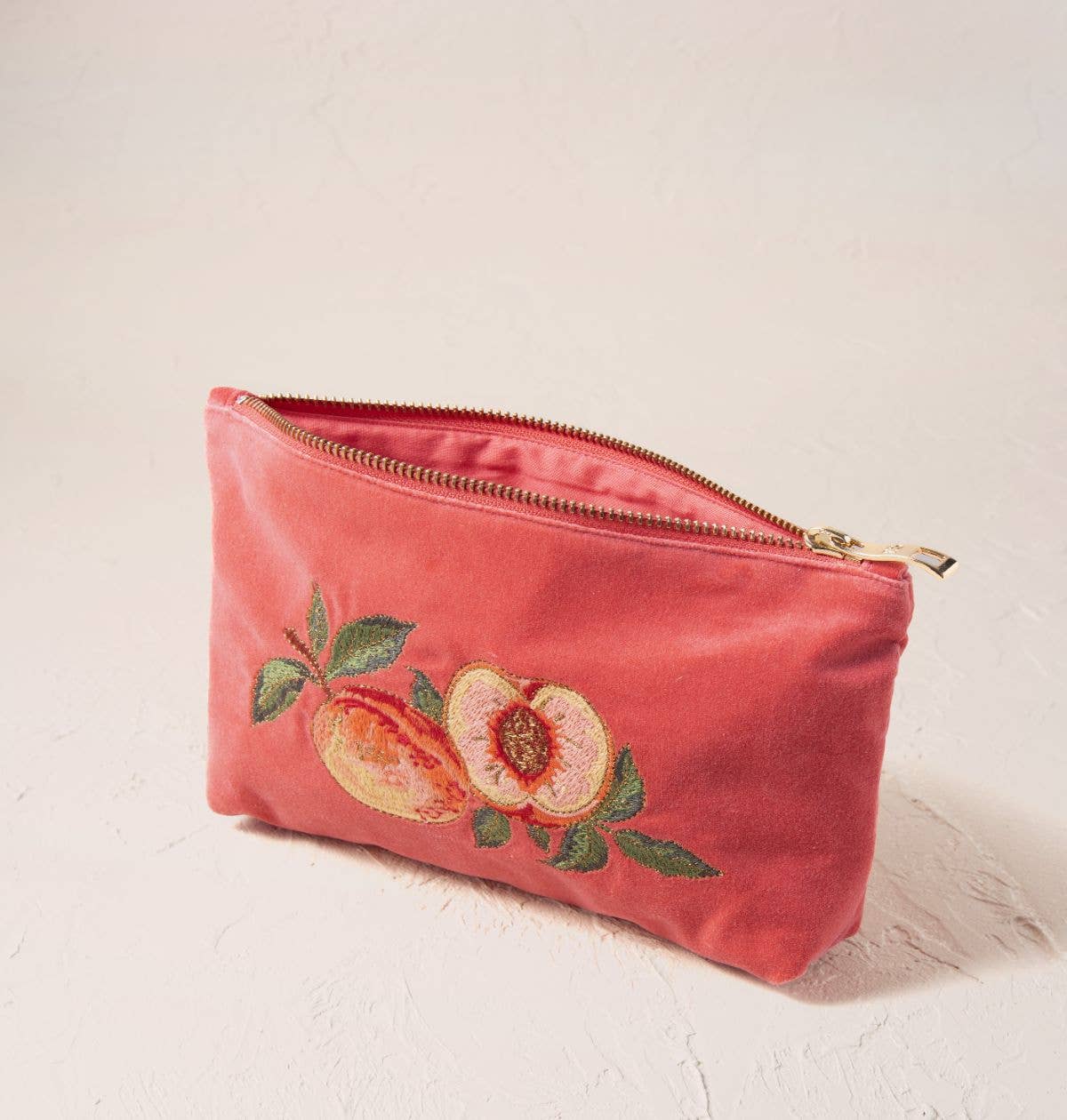 Summer Peach Mini Pouch