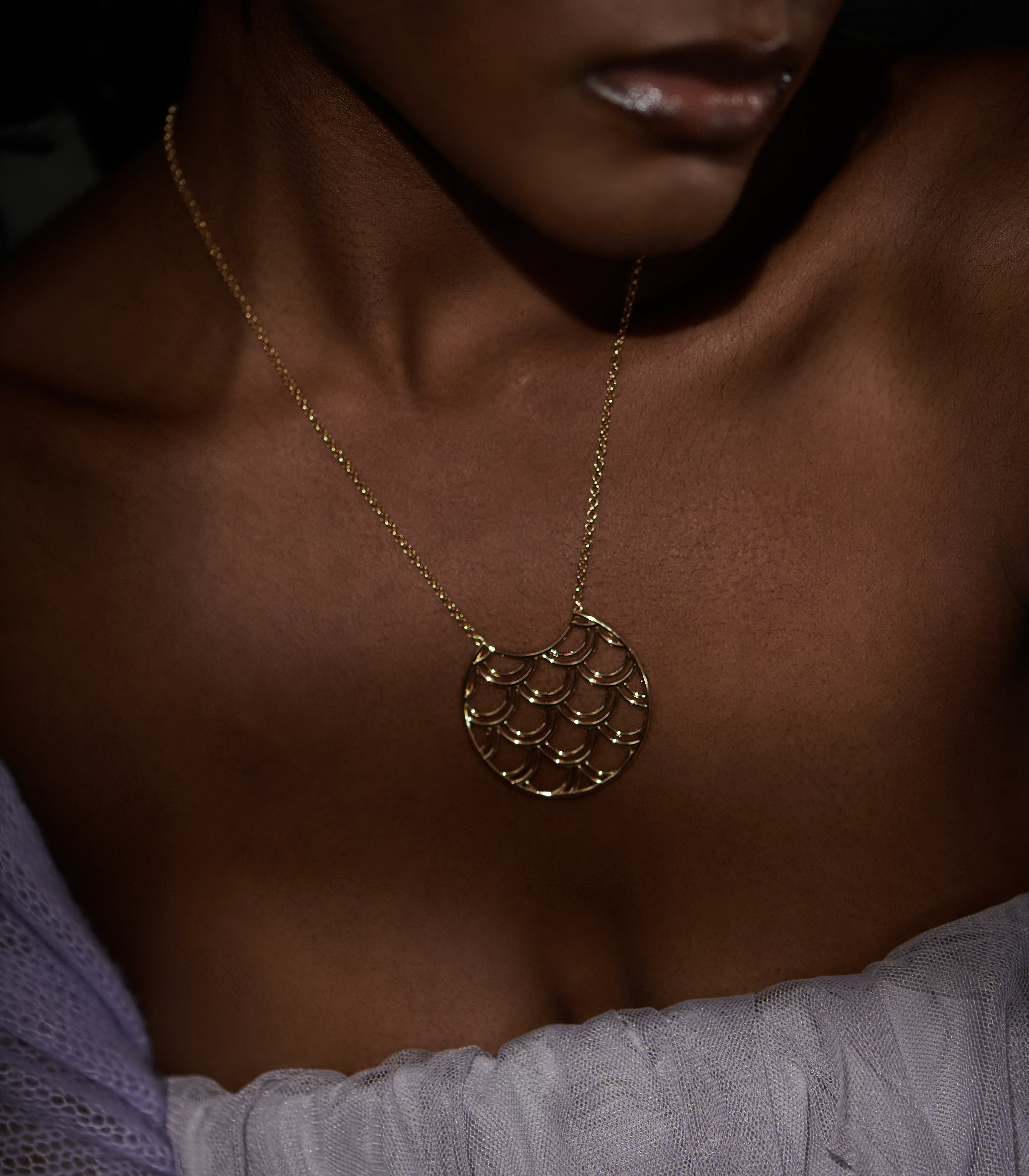 Tidal Scale Necklace